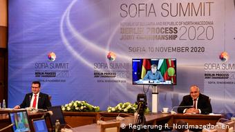 Με τον πρωθυπουργό της Βουλγαρίας Μπόικο Μπορίσοφ στην τελευταία Σύνοδο Κορυφής ΕΕ-Βαλκανίων