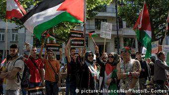 Αντιισραηλινή διαδήλωση το Μάρτιο στο Βερολίνο