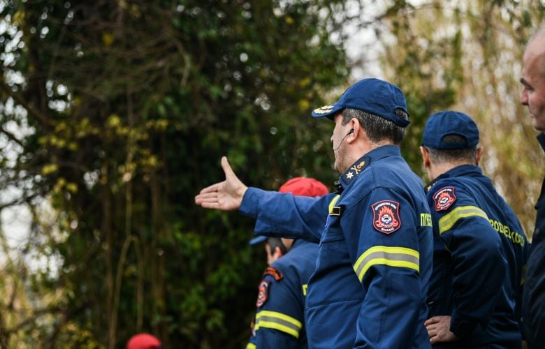 Διάσωση τραυματισμένου άνδρα στον Όλυμπο από την Πυροσβεστική Υπηρεσία