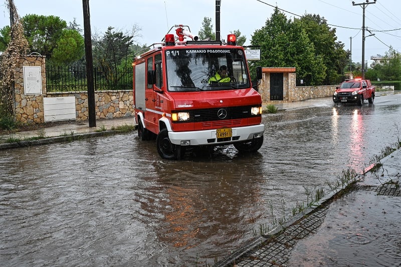 Σοβαρά προβλήματα από την έντονη βροχόπτωση στον δήμο Ιάσμου Ροδόπης