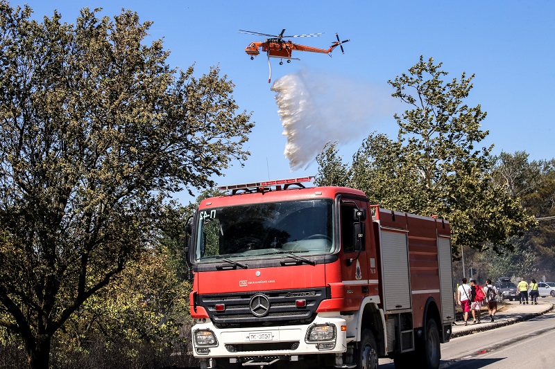 Συναγερμός στην Πυροσβεστική Υπηρεσία για φωτιά στα Καλάβρυτα