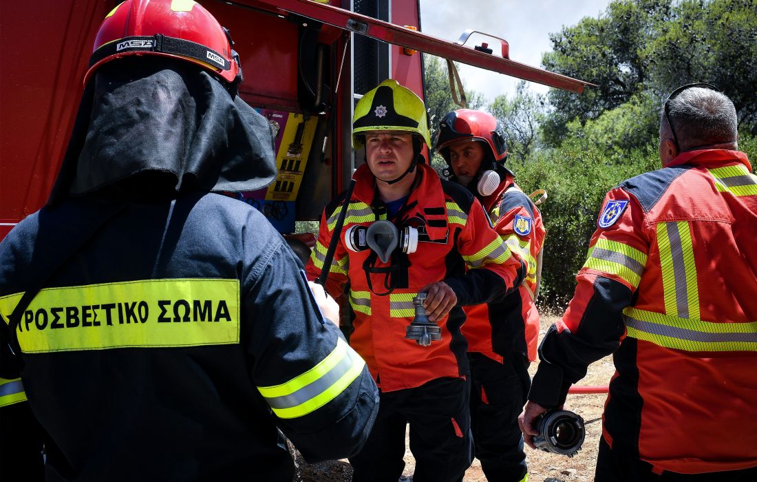 Κινητοποίηση της Πυροσβεστικής για φωτιά στην Κερατέα Αττικής